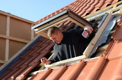 Pose de fenêtres de toit Velux à Gunsbach